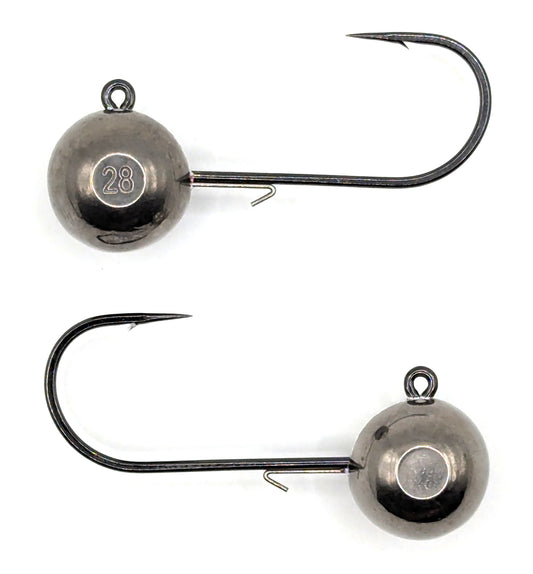 Atlas Stone Jig Heads - 1oz (28.0g) (BKK Hooks)  - 3 Pack