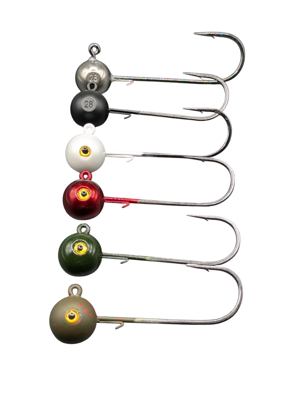 Atlas Stone Jig Heads - 3/32oz (2.7g) (BKK Hooks) - 5 Pack