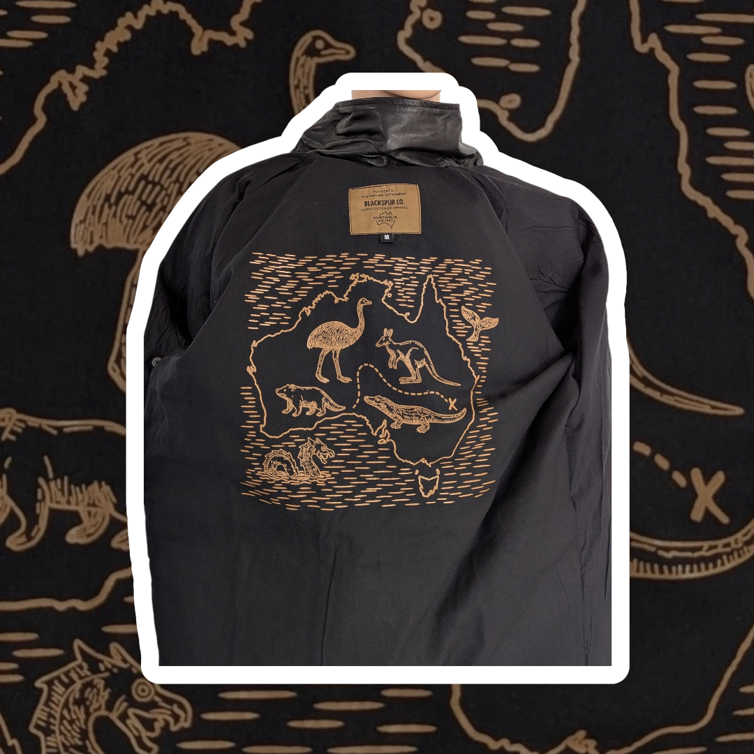Poseidon's Rage - Oilskin Coat (In collaboration with Blackspur Co.)