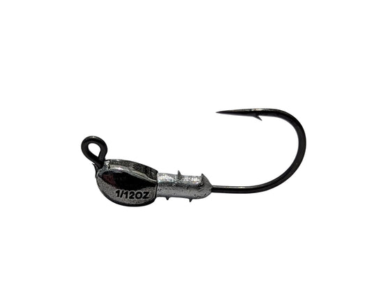 Tournament Pro Jig Heads - 1/12oz (2.4g) (Mustad Hooks) - 5 Pack