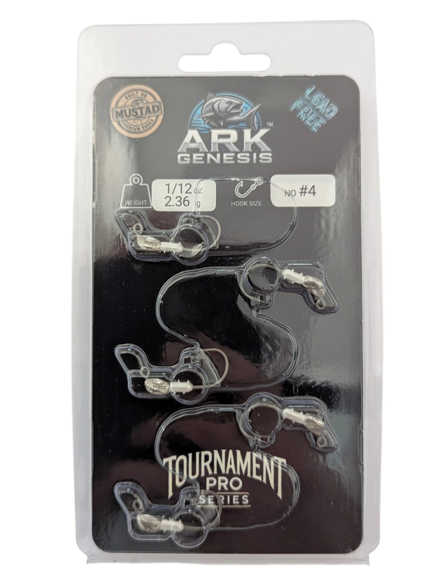 Tournament Pro Jig Heads - 1/12oz (2.4g) (Mustad Hooks) - 5 Pack