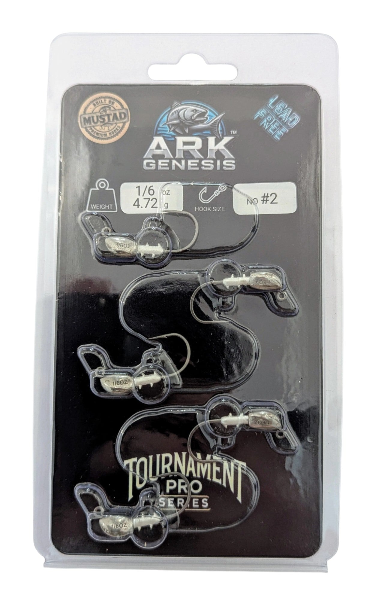 Tournament Pro Jig Heads - 1/6oz (4.7g) (Mustad Hooks) - 5 Pack