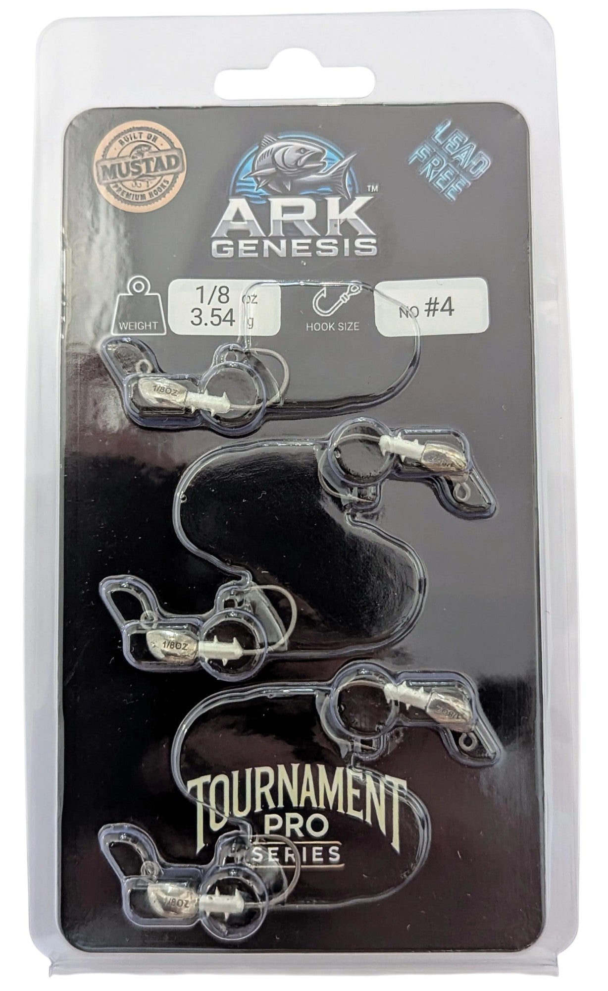 Tournament Pro Jig Heads - 1/8oz (3.5g) (Mustad Hooks) - 5 Pack
