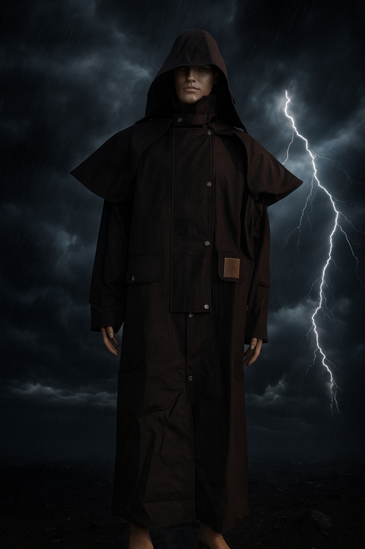 Poseidon's Rage - Oilskin Coat (In collaboration with Blackspur Co.)
