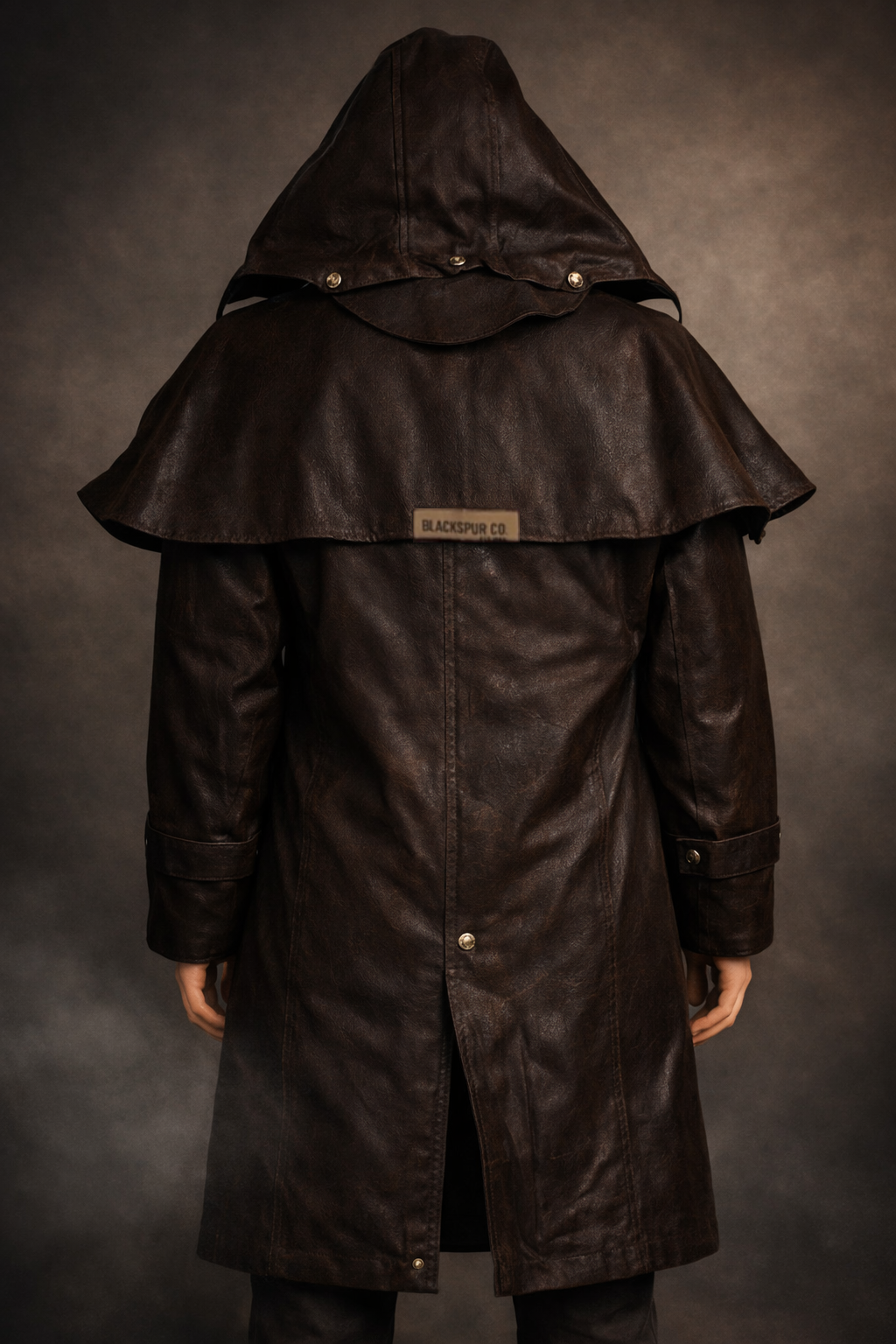 Ironbark Ranger - Long Coat - Oilskin - Dark Brown (Poseidons Rage Edition - Blackspur Collaboration)