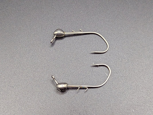 Reveler Jig Heads - 1/16oz (1.8g) (Mustad Sickle Hook) - 5 Pack